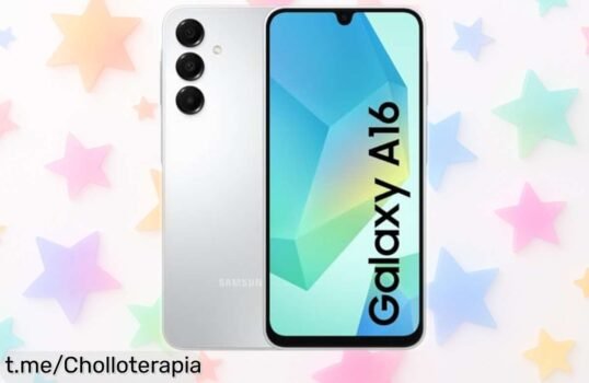 Móvil Samsung Galaxy A16 con pantalla grande y cámaras top a precio rebajado, ¡no te pierdas este ofertón que hará sonreír tu bolsillo!