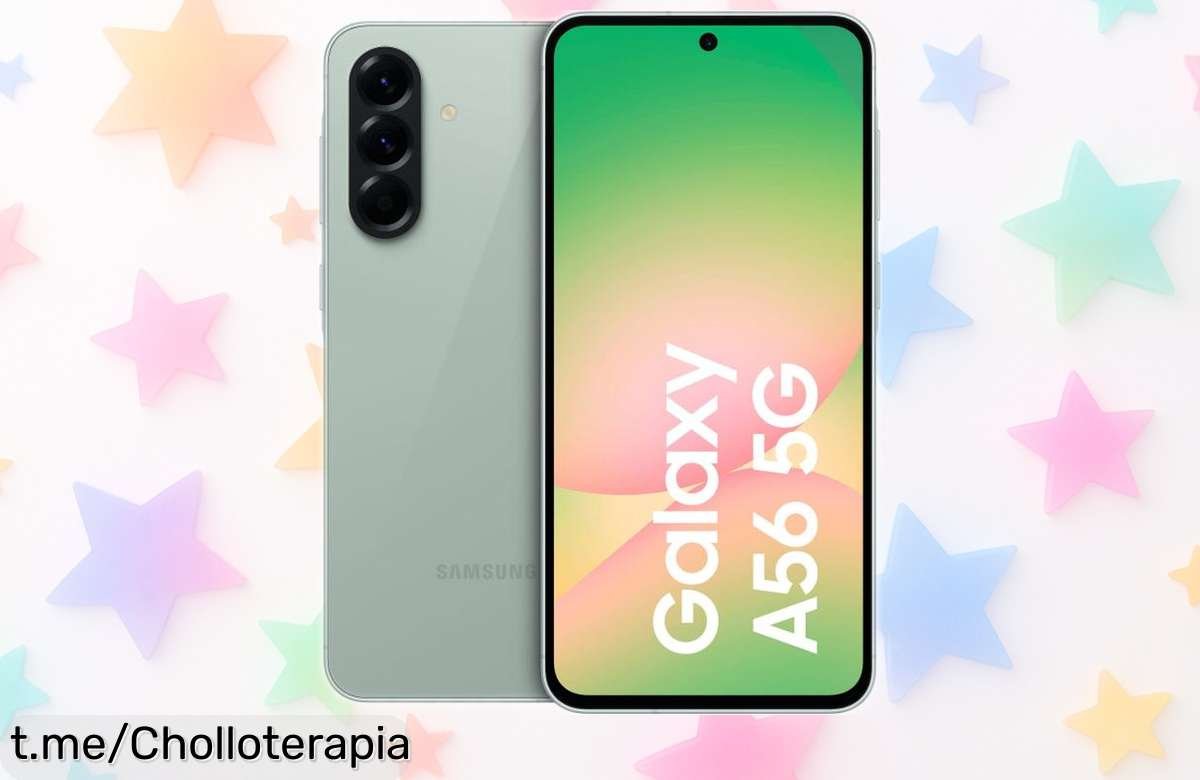 Móvil Samsung Galaxy A56 5G con pantalla gigante de 6,7” y cámara brutal de 50MP a un precio loco que no encontrarás en ningún lado, ¡hazlo tuyo antes de que se acaben!