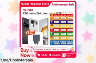 Móvil ZTE nubia Z80 Ultra 5G con pantalla OLED y cámara de 64MP a precio de risa, ¡no te quedes sin el tuyo porque vuelan en cuanto se entera la peña!