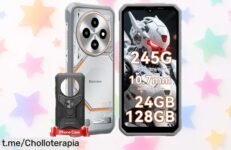 Móvil resistente y ultrafino Blackview Fort 2 a precio de risa: cámara dual y batería enorme para quienes se lo quieren todo sin preocupaciones. ¡No te quedes sin el tuyo!