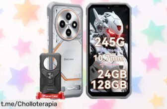 Móvil resistente y ultrafino Blackview Fort 2 a precio de risa: cámara dual y batería enorme para quienes se lo quieren todo sin preocupaciones. ¡No te quedes sin el tuyo!