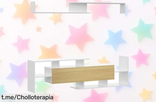 Mueble para TV HOMCOM que transforma tu salón y organiza todo sin esfuerzo, ¡aprovecha el cupón y llévalo a precio de risa antes de que se acabe!