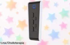 Multipuerto USB Venom para PS5 Slim: carga 5 mandos a la vez y llévatelo a un precio que no tiene comparación, ¡no dejes pasar esta oportunidad única!