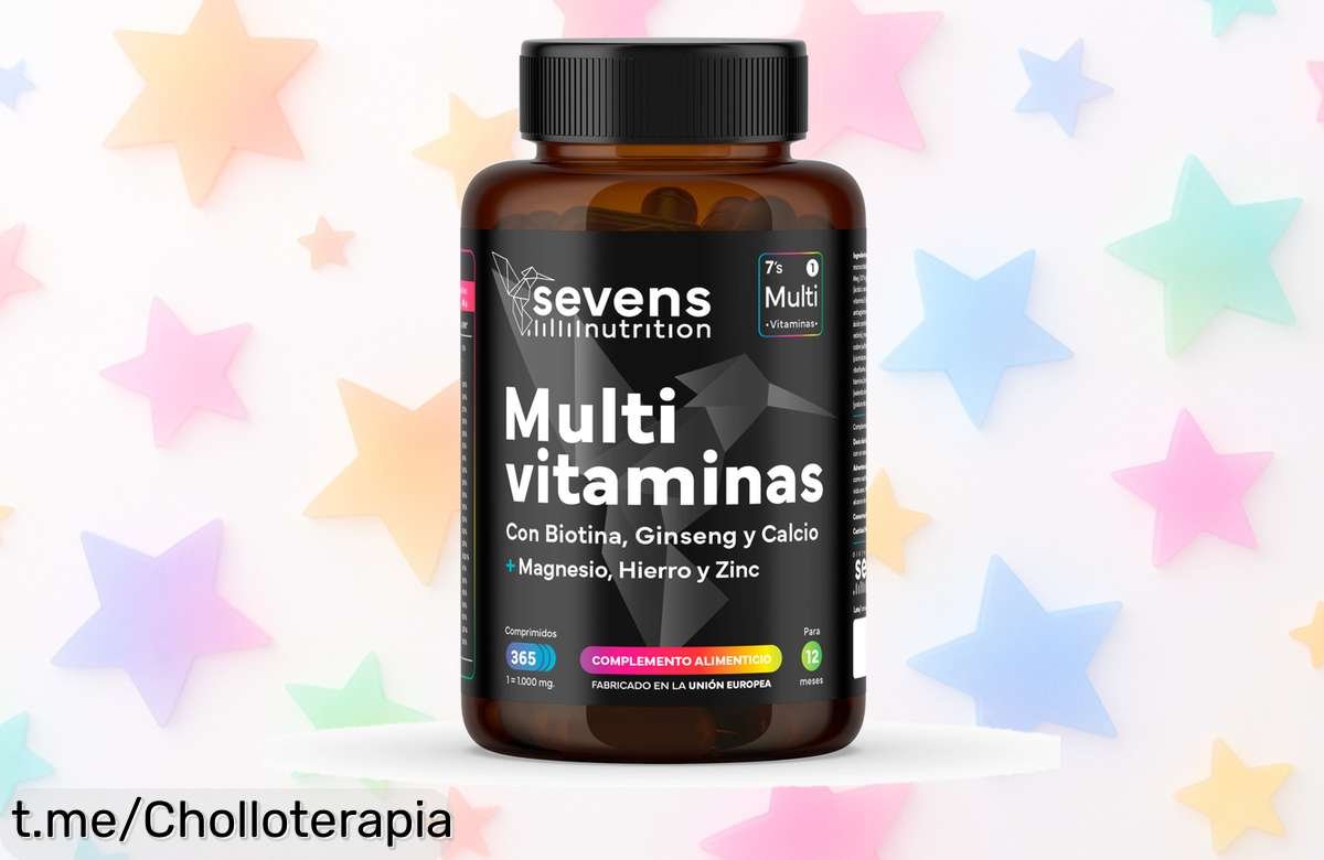Multivitamínico completo con ginseng para todo el año, un chollazo que despertará tu energía y te hará sentir increíble cada día. ¡Consíguelo ya y potencia tu bienestar!