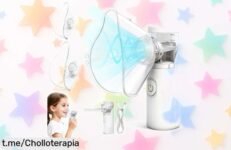 Nebulizador portátil recargable con mascarillas para niños y adultos, un super chollo que ha bajado de precio una barbaridad ¡Hazte ya con el tuyo antes de que se agoten!