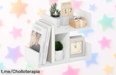 Organizador de escritorio Furinno Hermite, transforma tu espacio con este ofertón que pone fin al caos. ¡No dejes pasar esta gran oportunidad!