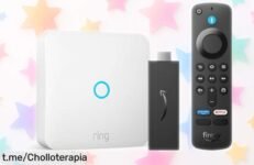 ¡Pack Fire TV Stick HD + Ring Intercom a precio de ganga! Controla tu casa con la voz y disfruta tus pelis en Full HD, ¡aprovecha antes de que volen!