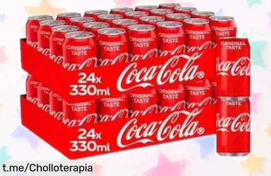 Pack de 2 cajas con 48 latas de CocaCola normal o zero a precio loco, ¡exprime esta oferta y brinda momentos refresh antes que se agote!