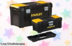 Pack de 2 cajas de herramientas Stanley con organizadores: ¡no te pierdas este chollo brutal para tener todo a mano y preparado para el curro!
