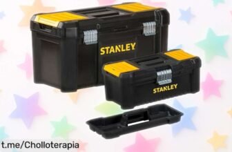 Pack de 2 cajas de herramientas Stanley con organizadores: ¡no te pierdas este chollo brutal para tener todo a mano y preparado para el curro!