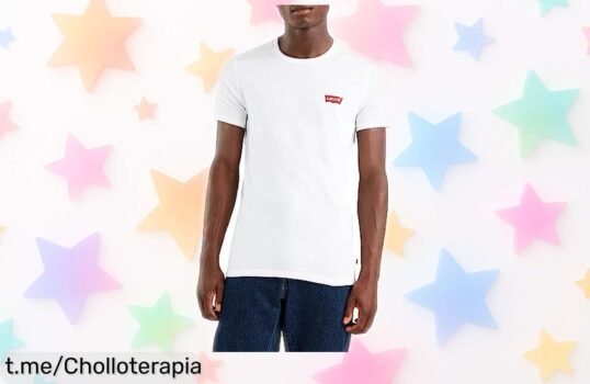 Pack de 2 camisetas gráficas Levi's para hombre a precio loco: súper ligeras y con detalles únicos que no querrás dejar escapar, ¡hazte con ellas antes de que desaparezcan!