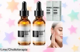 Pack de 2 sérums faciales con vitamina C y E que iluminarán tu rostro por un precio loco que no podrás dejar pasar. ¡Son perfectos para brillar sin manchas!