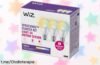 Pack de 3 bombillas inteligentes LED WiZ A60 que cambiarán tu hogar, regulables y perfectas para cualquier ambiente a un precio increíble; ¡no te quedes sin ellas antes de que vuelen!