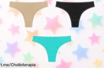 Pack de 3 bragas bikini sin costuras que realzan tu figura: súmale confort y estilo a un precio tan bajo que no lo vas a creer, ¡hazte con ellas ahora mismo!