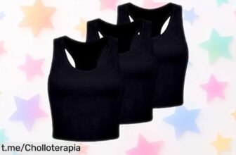 Pack de 3 camisetas de tirantes para mujer que secan rápido: diseño sin costuras y un chollazo inesperado que no querrás dejar pasar. ¡Consigue las tuyas ya!