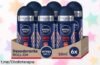 Pack de 6 desodorantes roll on Dry Impact NIVEA MEN: Protección total y frescura al mejor precio, ¡no dejes que se escapen estas unidades limitadas!
