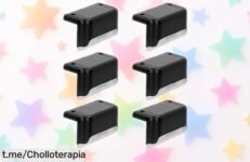 Pack de 6 lámparas solares Warm Light que iluminan y crean ambiente perfecto; un ofertón tirado de precio para transformar tus escaleras sin cables. ¡Hazlo tuyo antes que se agoten!