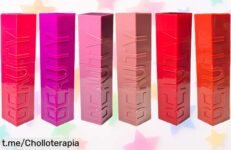 Pack de 6 pintalabios Marukatsu en tonos nude, rosa y rojo: ¡ofertón que dura! Corre antes de que se agote este precio de ganga para lucir perfecta siempre.
