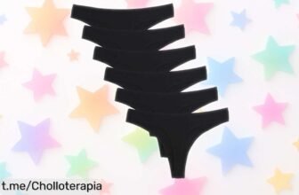 Pack de 6 tangas DRESHOW que no podrás dejar pasar: super transpirables, colores vibrantes y un precio bajísimo que se van volando ¡Aprovecha antes de quedarte sin ellas!