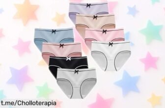 Pack de 8 bragas para niña flintronic en colores vibrantes a un precio loco, ¡renueva su cajón y ahorra sin sacrificar estilo! No te lo pierdas, emociona cada día.