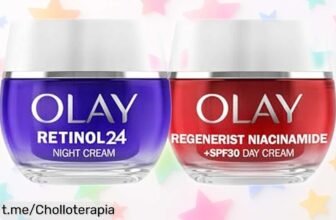 Pack de cremas Olay Retinol24 y Niacinamida + SPF30, una oferta increíble que transforma tu piel en solo 14 días. ¡No te lo pierdas, brilla como nunca!