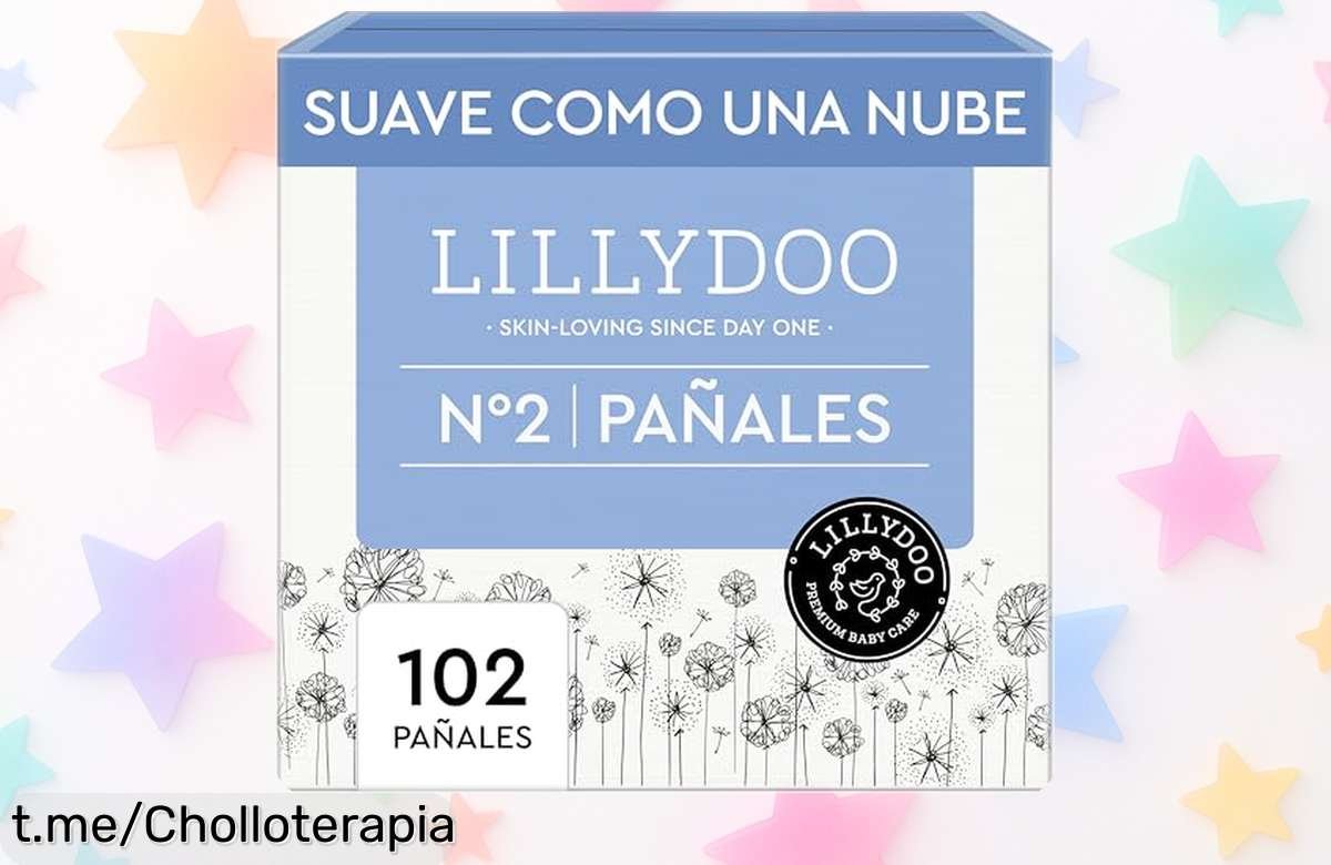 Pañales Lillydoo, un gran chollo con más de 100 unidades para cuidar la piel de tu peque y olvidarte de fugas. ¡No lo pienses y mimalo hoy mismo!