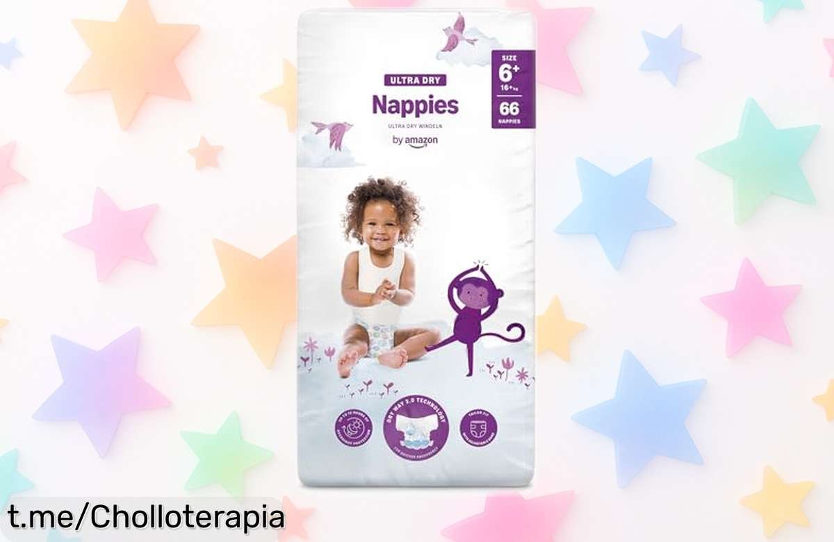 Pañales ultra secos de Amazon que cuidan a los peques hasta 12 horas, ¡aprovéchate del precio loco antes de que vuelen!