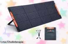 Panel solar plegable de 210 W KIMORE con bajada de precio loca, ¡no esperes más y asegúrate tu energía portable antes de que se acabe!