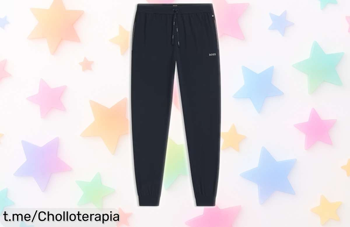 Pantalones BOSS Mix&Match azul oscuro a precio de escándalo: renueva tu armario y siéntete imparable, ¡no te quedes sin los tuyos antes que se agoten!