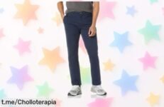 Pantalones chinos de hombre Amazon Essentials a precio regalado: ajustan genial, con bolsillos útiles y son perfectos para cualquier ocasión. No te quedes sin ellos.