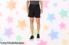 Pantalones cortos con cordón Amazon Essentials a un precio rebajado que te harán sentir fresco en cualquier plan, ¡no dejes pasar este super chollo!