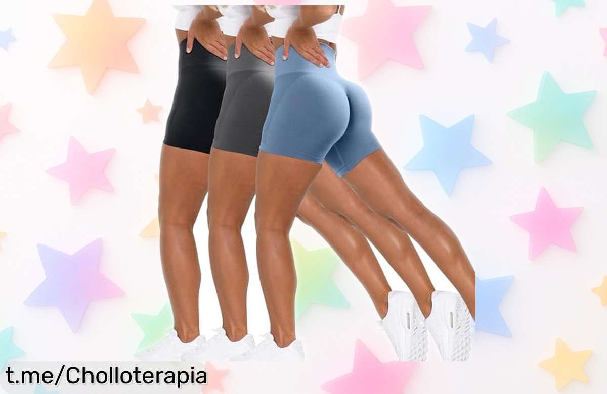 Pantalones cortos de entrenamiento Unthewe para mujer, ¡rebajados a un precio loco! Levanta tu glúteo y controla el abdomen mientras disfrutas de actividades. Aprovecha esta oferta antes que alguien más lo haga.