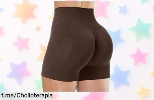 Pantalones cortos de entrenamiento para mujer que moldean y realzan tu figura, ¡precios locos por tiempo limitado! Aprovecha la ocasión y siéntete espectacular en cada movimiento.