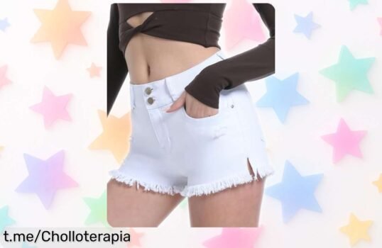 Pantalones cortos vaqueros Chasehot que estilizan tus piernas con un precio de escándalo, ¡no te quedes sin los tuyos y luce radiante en cualquier plan!