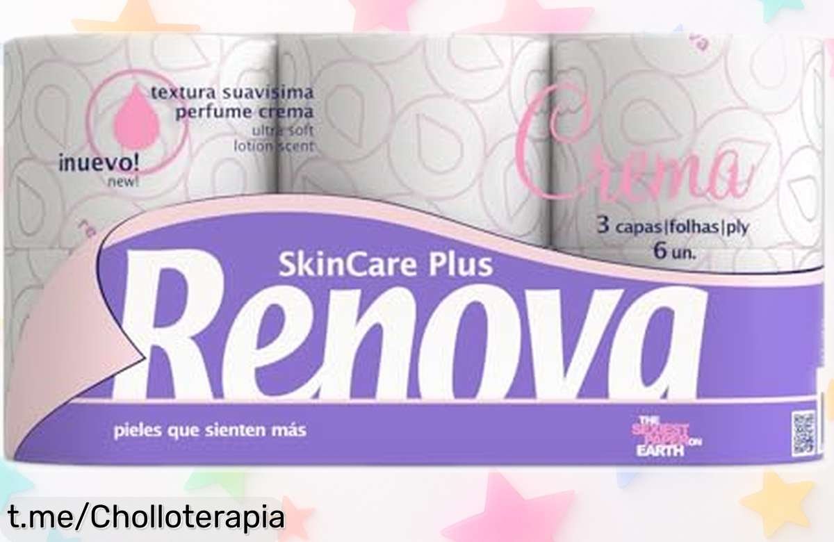 Papel higiénico decorado y perfumado Renova Skin Care Plus: ¡rebajado a un precio ridículo! No dejes pasar esta oportunidad única, tu piel te lo agradecerá.