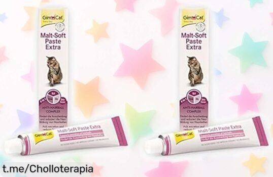 Pasta para expulsar bolas de pelo en gatos GimCat MaltSoft Extra, pack 2 tubos: ¡precios rebajados que vuelan! Dale a tu gato el alivio que se merece y hazlo feliz hoy.