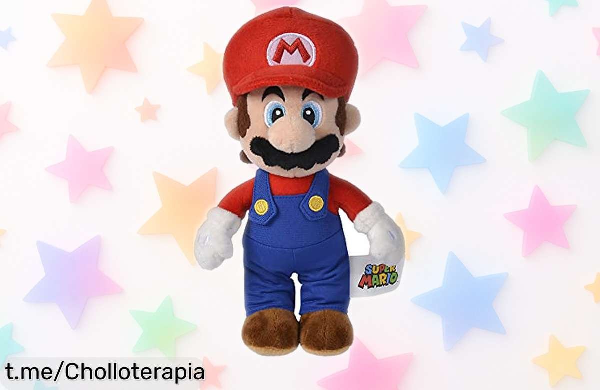 Peluches de Mario Bros sorpresa al azar, ideales para regalar y a precio loco; ¡no te quedes sin el tuyo antes de que se acaben!