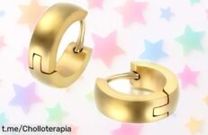 Pendientes de aro huggie unisex JewelryWe a precio tirado, ¡no te quedes sin ellos! Perfectos para el día a día y vienen con bolsa de regalo; esta oferta es única.