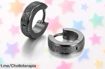 Pendientes de aro unisex JewelryWe, acero inoxidable y retro ¡a un precio ridículo! Vienen con bolsa de regalo, perfectos para brillar en cada ocasión. No te quedes sin ellos, vuela antes que se agoten.