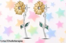 Pendientes de plata 925 con forma de estrella y luna, ¡ofertón debes aprovechar rápido antes que se agoten! Llévate un regalo especial que te encantará.