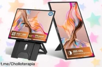 Permanentemente a la venta: Monitor Blackview Table 9 de 16” FullHD+ con rotación 360° y altavoces integrados, ¡aprovecha ya el descuentazo y disfruta tu contenido como nunca!