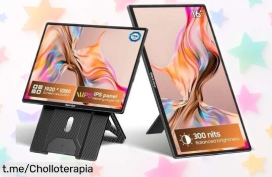 Permanentemente a la venta: Monitor Blackview Table 9 de 16” FullHD+ con rotación 360° y altavoces integrados, ¡aprovecha ya el descuentazo y disfruta tu contenido como nunca!