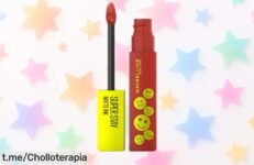 Pintalabios mate Maybelline Superstay Matte Ink Moodmakers con acabado de duración brutal, ahora en precio loco que no puedes dejar pasar ¡hazte con el tuyo y deslumbra!