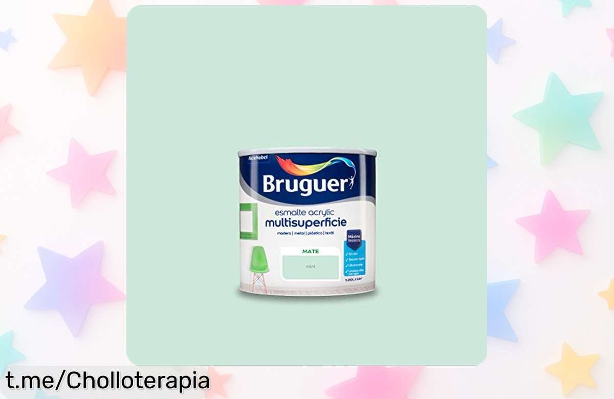 Pintura al agua Bruguer Acrylic Multisuperficie: acabados de lujo que secan rápido, ¡aprovecha este ofertón y dale vida a tus espacios antes de que se agote!