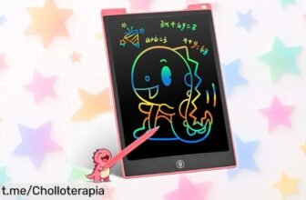 Pizarra infantil borrable PINKCAT para que los peques dibujen sin parar, ¡un juegazo educativo a precio loco! Hazte con ella antes de que se agote y despierta su creatividad.