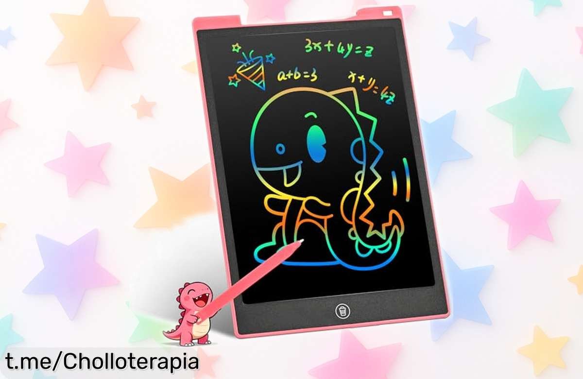 Pizarra infantil borrable PINKCAT para que los peques dibujen sin parar, ¡un juegazo educativo a precio loco! Hazte con ella antes de que se agote y despierta su creatividad.