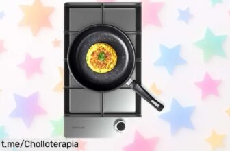 Placa de gas Cecotec con quemador WOK y parrillas fuertes a precio ridículo, ¡cocina rápido y sorprende a todos! No te quedes sin la tuya, esto vuela.