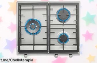 Placa de gas butano TEKA EX 60.1: cocina rápido y seguro con este ofertón de 3 fuegos potentes que encienden al instante, ¡no te quedes sin ella!