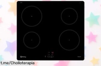 Placa de inducción Balay 3EB861EN con función sprint para cocinar a toda velocidad ¡ofertón que vuela! Cocina fácil y rápido, no te quedes sin ella.