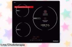 Placa de inducción Corberó CCIG9322, potencia brutal de 6000W y control táctil a un precio loco que no te puedes perder; cocina rápido y seguro ¡apúntate al ofertón ya!